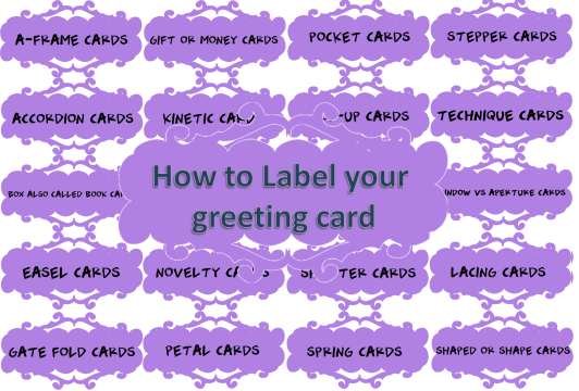 How to Label Your Greeting Card